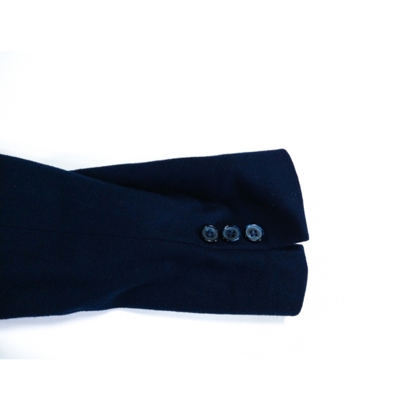 Vintage 100% Wool Worthington Fully Lined Blue Single Breasted Winter Blazer - Picture 4 of 7